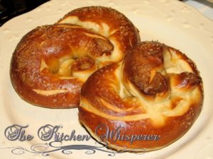 Sourdough Soft Pretzels