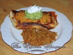 White Chicken Chili Chimichanga