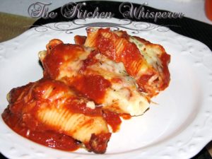 Giving Props and Italian Stuffed Shells