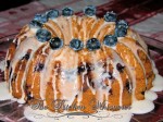 Blueberry Streusel Sour Cream Cake