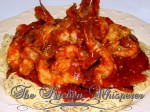 Spicy Shrimp in a white wine marinara sauce