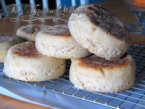 Buttermilk English Muffins – nooks ‘n crannies out the wazoo!