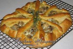 Savory Caramelized Onion, Mushroom and Thyme Tart