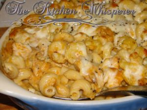 Butternut Squash Chicken Pasta Bake