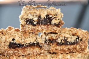 (Bourbon) Sugar Plum Crisp Bars