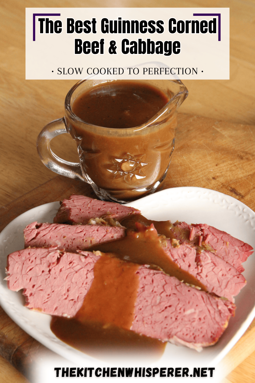 The Best Slow Cooker Guinness Corned Beef & Cabbage