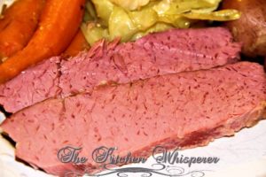 The Best Slow Cooker Guinness Corned Beef & Cabbage