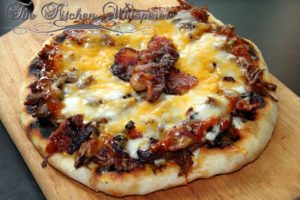 Indoor Grilled BBQ Beef Shortrib & Bacon Pizza