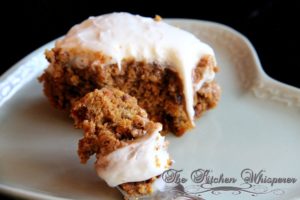 Caramel Pumpkin BTS Cake with Whipped Cream Cheese Frosting