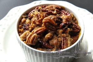 Sweet Potato Pecan Streusel Casserole