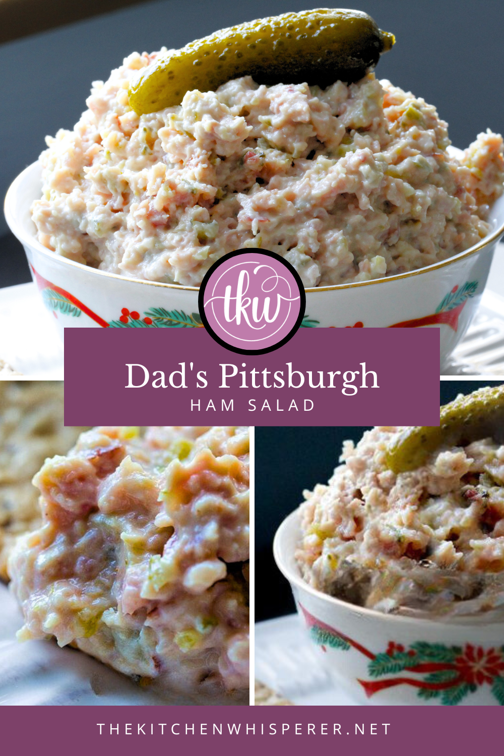 Dad’s Down Home Ham Salad Sandwich Spread