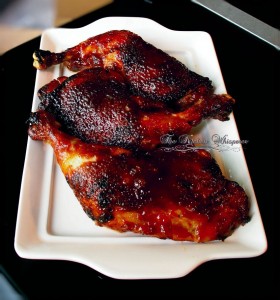 Ultimate Oven Fried BBQ Chicken Quarters