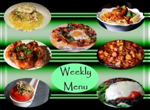 Weekly Menu