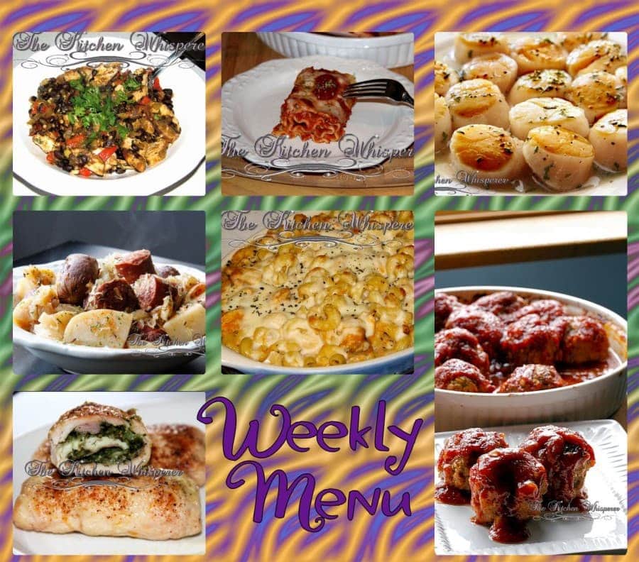 Weekly Menu