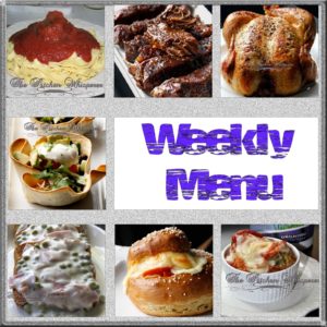 Weekly Menu