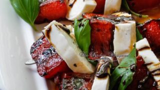 Grilled Caprese Skewers