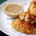 Crispy Baked Chicken Croquettes