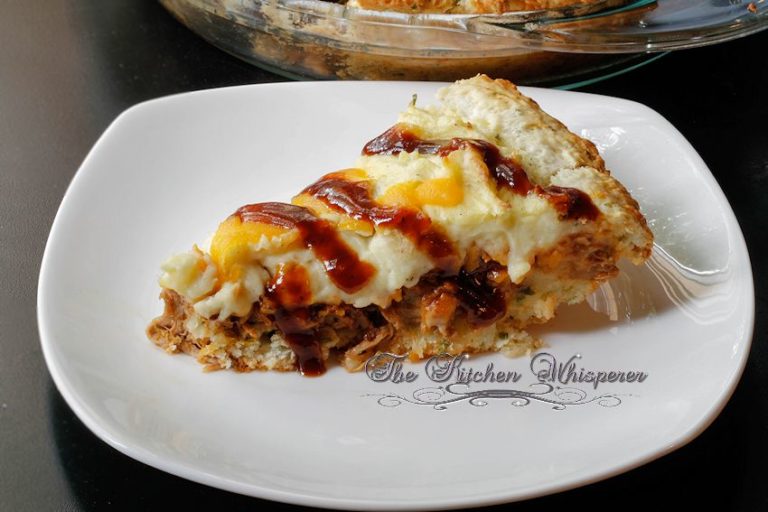 Whiskey Pulled Pork Shepherd’s Pie with Cheddar Biscuit Crust - The ...