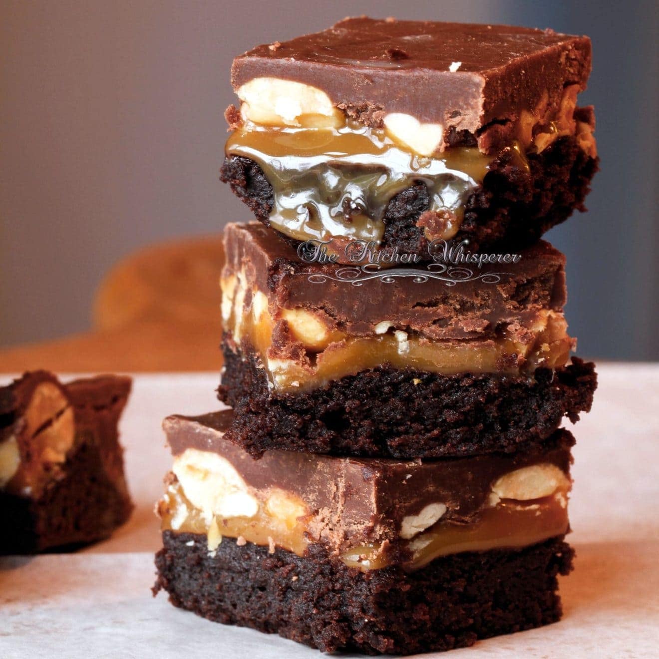 Fudge Ripple Turtle Brownies – The Kitchen Whisperer