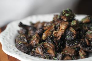 Garlic Herbed Roasted Portabello Mushrooms