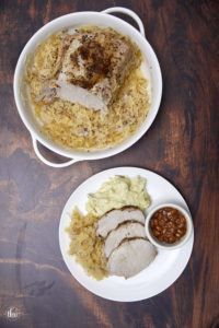 Best Ever Pork Roast and Sauerkraut