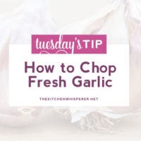 How to Chop Garlic