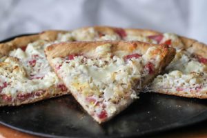 Guinness Corned Beef Reuben Pizza