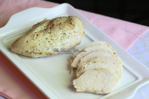 Pressure Cooker Perfectly Poached Chicken Breasts