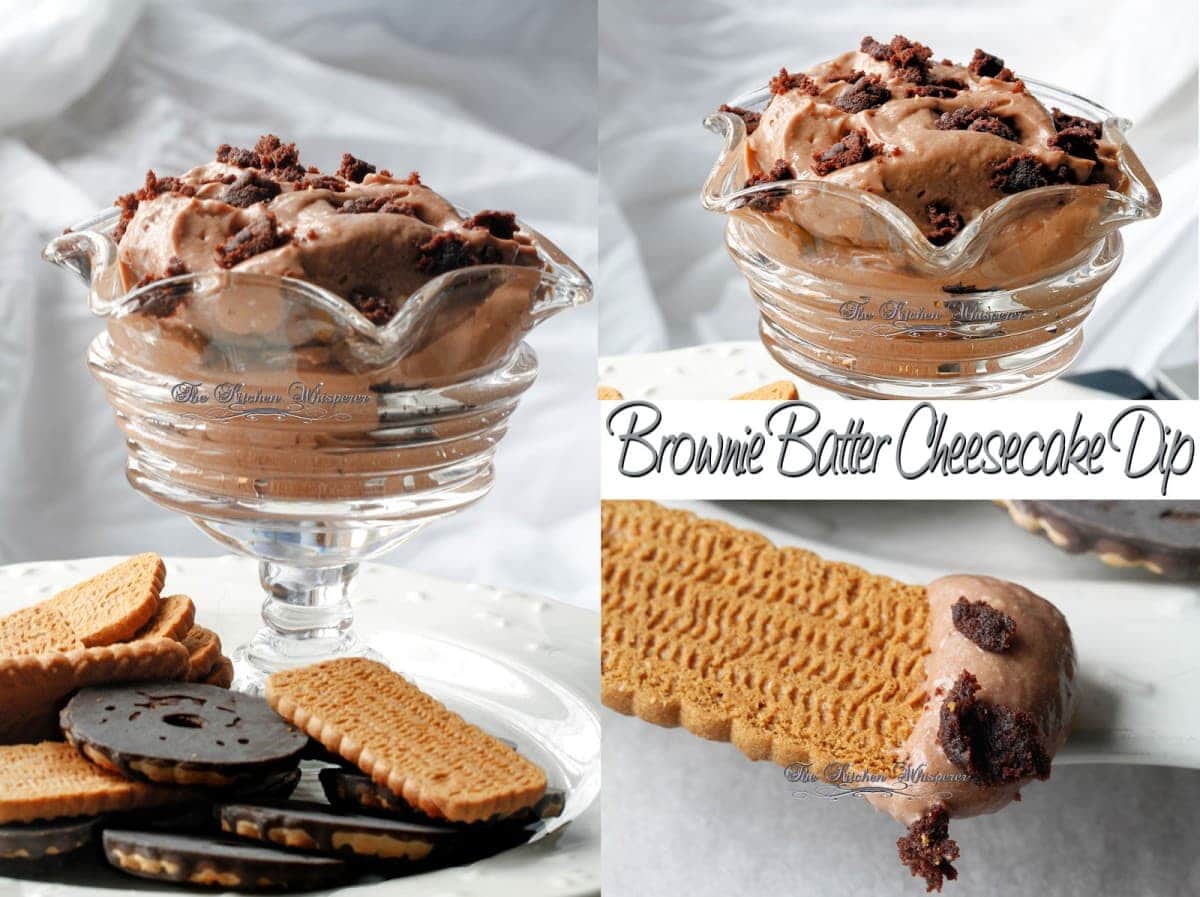 Brownie Batter Cheesecake Dip