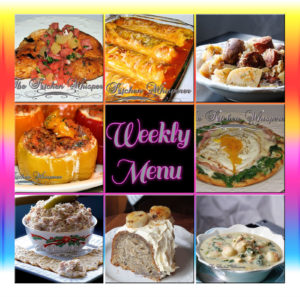 Weekly Menu