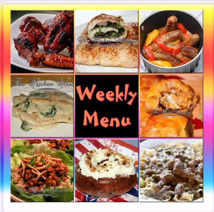 Weekly Menu