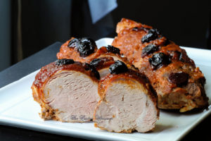 Cherry Chipotle Cola Pork Tenderloin