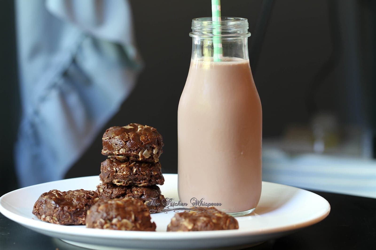 No Bake Chocolate Cookie Butter Oat Cookies