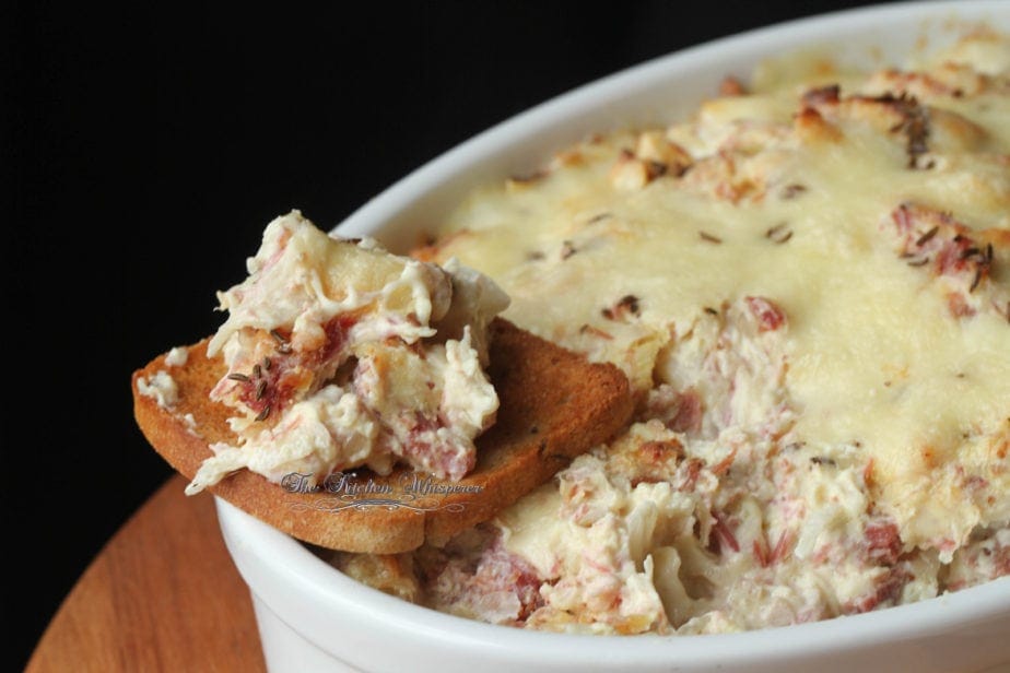 Ultimate Hot Guinness Reuben Dip