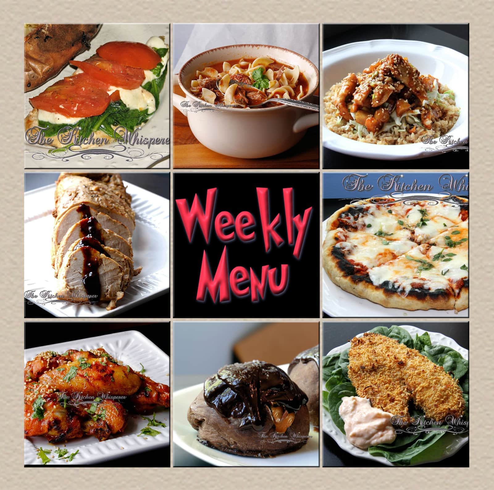 Weekly Menu