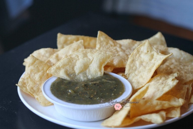 Pin to save this Roasted Tomatillo Salsa Verde for later!