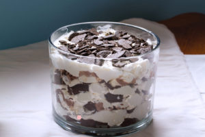 Chocolate Cream Pie Brownie Trifle