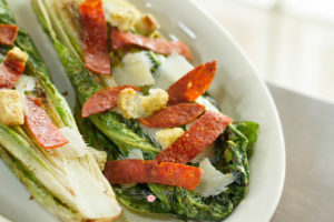 Grilled Italian Salad and Pizza = Perfection!