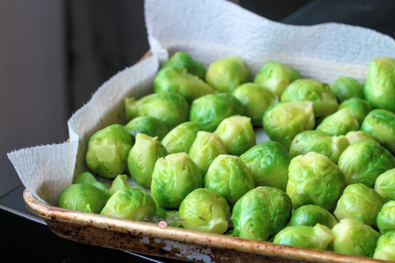 How to properly freeze fresh Brussels Sprouts