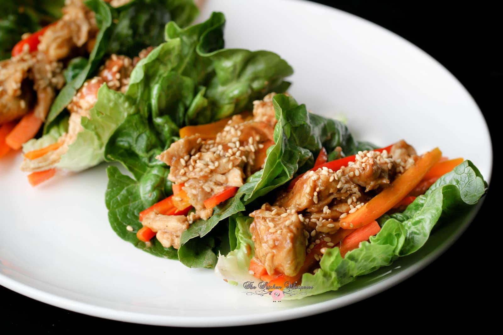 Thai Chicken Lettuce Wraps