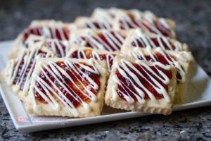 Buttery Shortbread Fruit Spread Glazed Bars