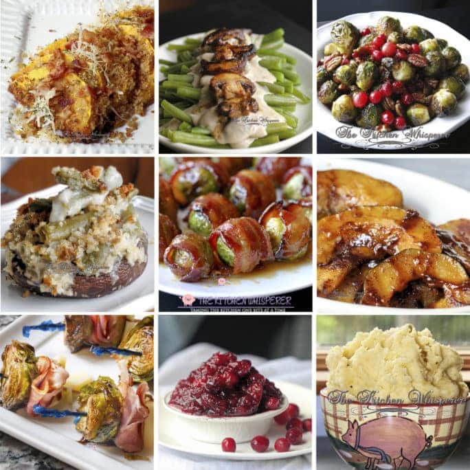 Thanksgiving Recipe Roundup – Appetizers, Side Dishes and Desserts