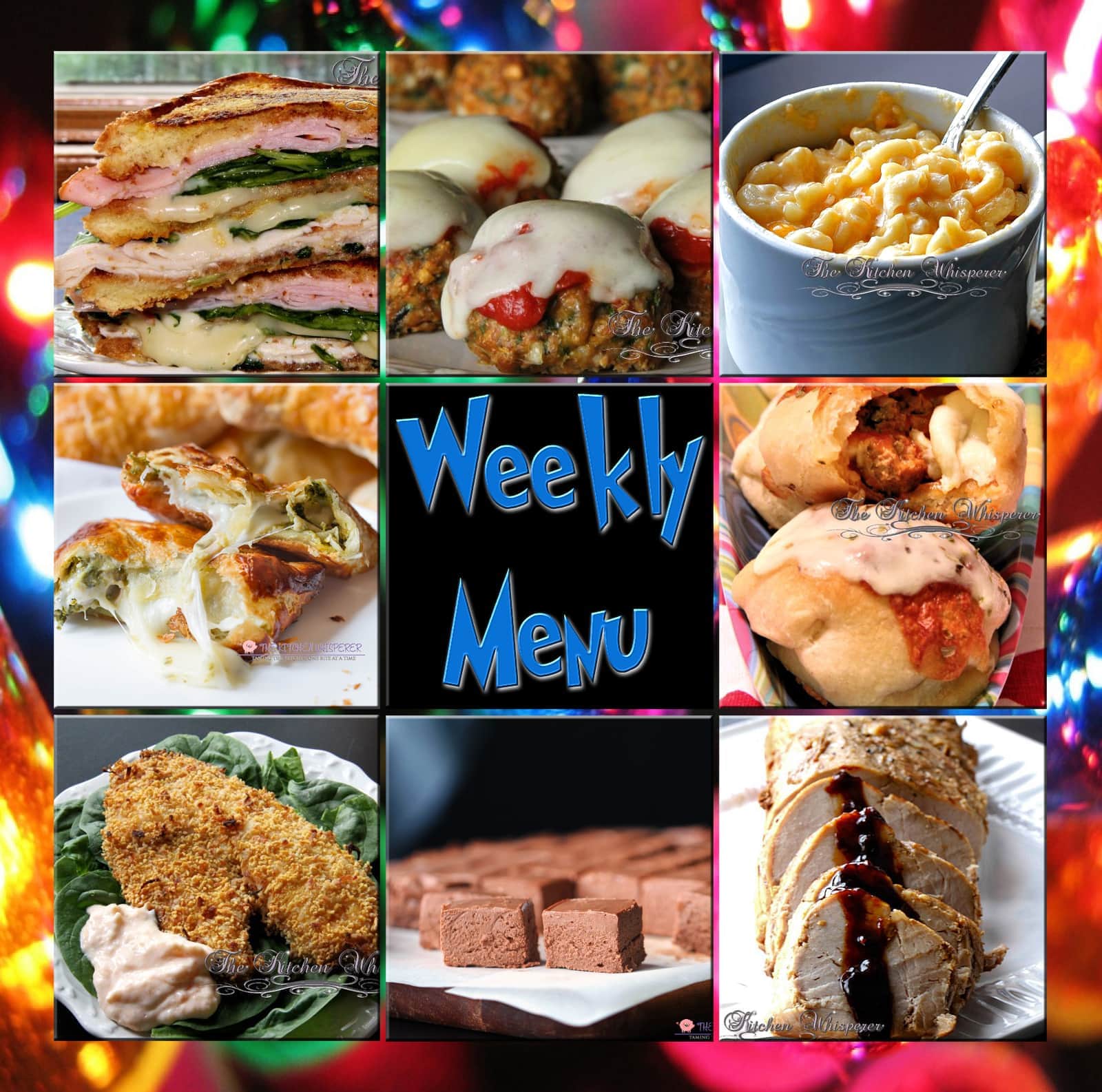 Weekly Menu