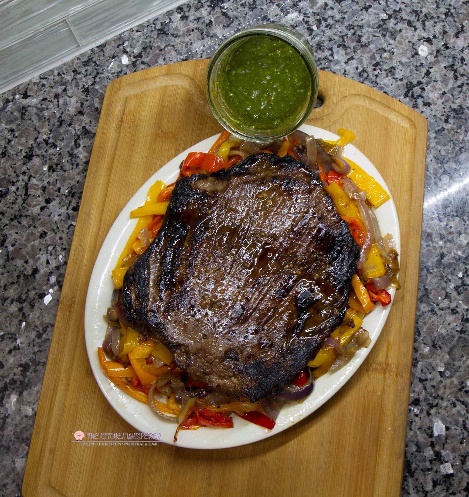 Honey Garlic Broiled Flank Steak