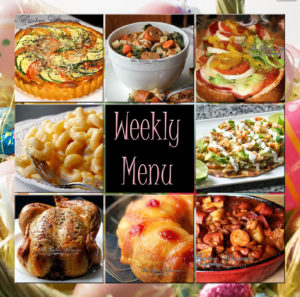 Weekly Menu