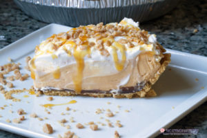 Butterscotch Pudding Cream Pie with Toffee Crunch!