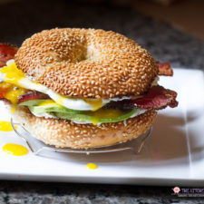 The Ultimate Bagel Breakfast Sandwich - Little Sunny Kitchen