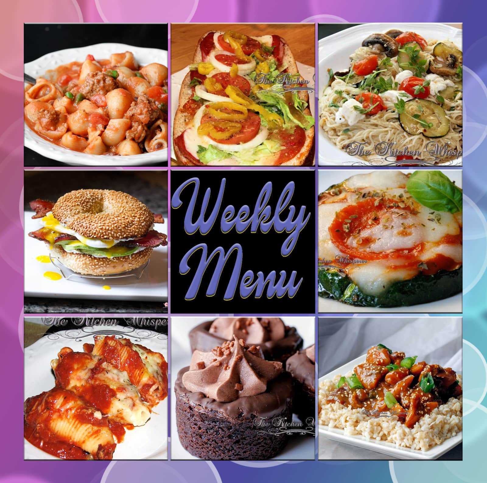 Weekly Menu