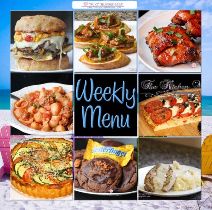 Weekly Menu - The Kitchen Whisperer