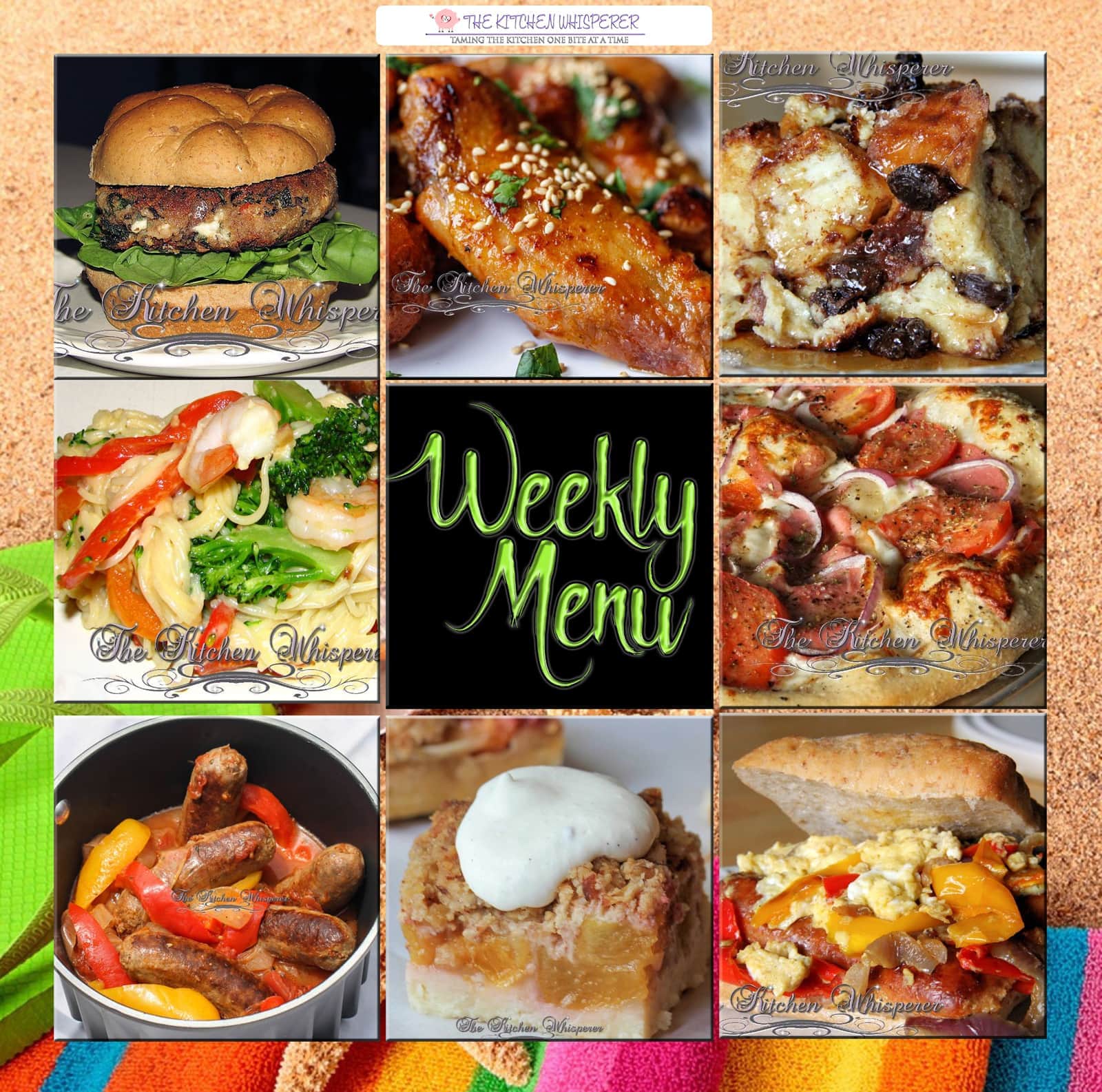 Weekly Menu